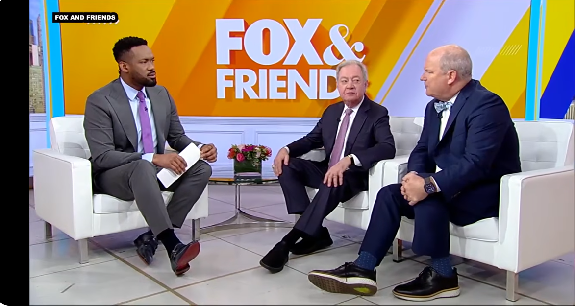 Jim Griffin Fox and Friends with Lawrence Jones (LJ) May 14, 2026