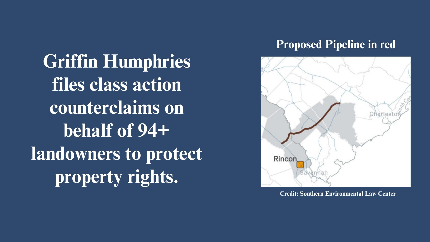 Griffin Humphries files class action counterclaims to protect property rights